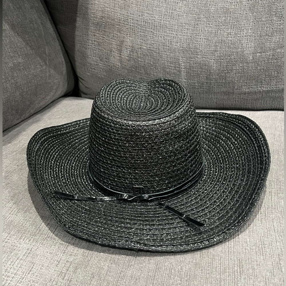 Eric Javits Western Straw Hat - Picture 4 of 9